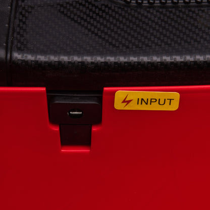 Kids Electric Car 12V 2 Modes Lamborghini SIAN SUV Toy Electric Vehicle with Remote Control Music (MP3/USB) Light Ages 3-5 Metal Red 108 x 62 x 40 cm