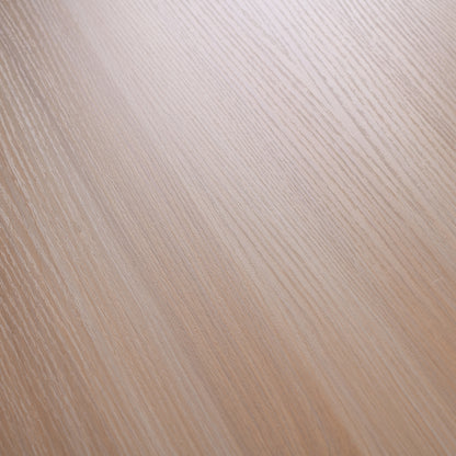 Modern Desk Study Table with Steel Frame and Adjustable Feet Computer Desk for Home Office 120x60x76 cm White and Natural