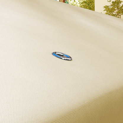 Replacement Canopy for Gazebo Marquee Tent 3 x 3 m Roof Replacement Garden Gazebo Fabric High Density Polyester 170 g/m² Beige