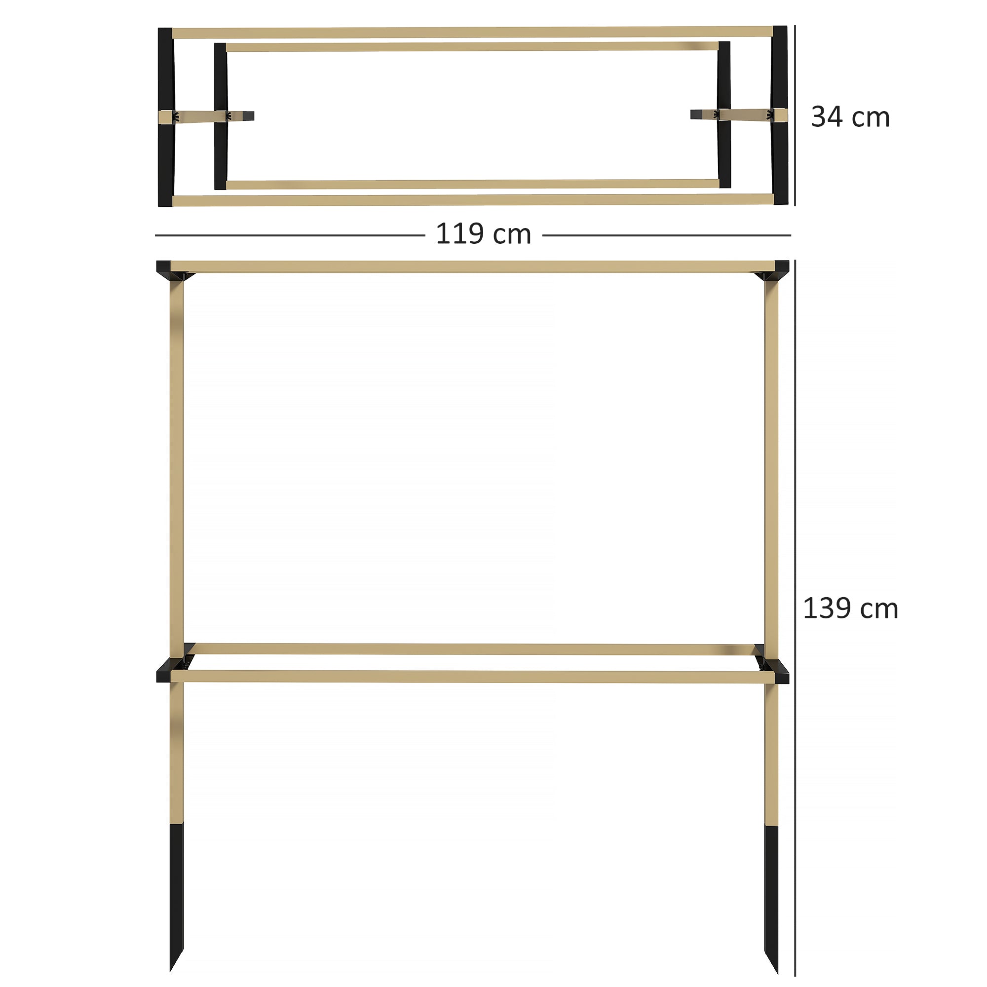 Metal Berry Trellis for Raspberries, Blackberries & Blueberries — Flexible, Expandable Support for Garden & Patio
