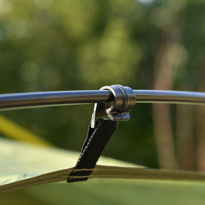 Dome Tent for 4 people - Light, stable, waterproof, UV 50+ pop-up camping tent with hook, door, window, ground sheet, family tent with 1000mm water column tent for camping, travel, trekking, garden