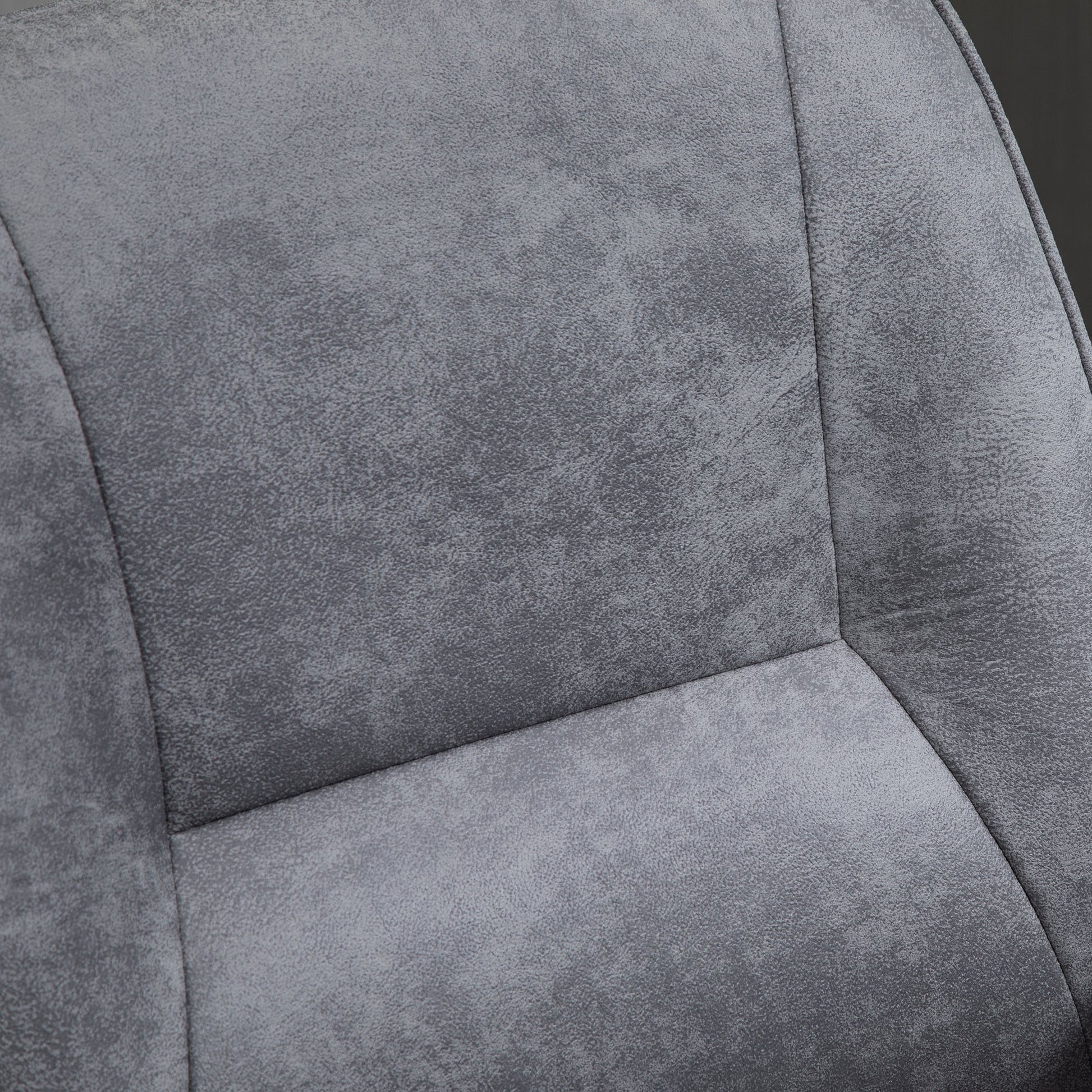 Office Chair with Tilt Function Desk Chair Height Adjustable Swivel Chair Ergonomic Work Chair Modern Supports up to 120 kg Microfiber Light Gray 67 x 69 x 92-102 cm