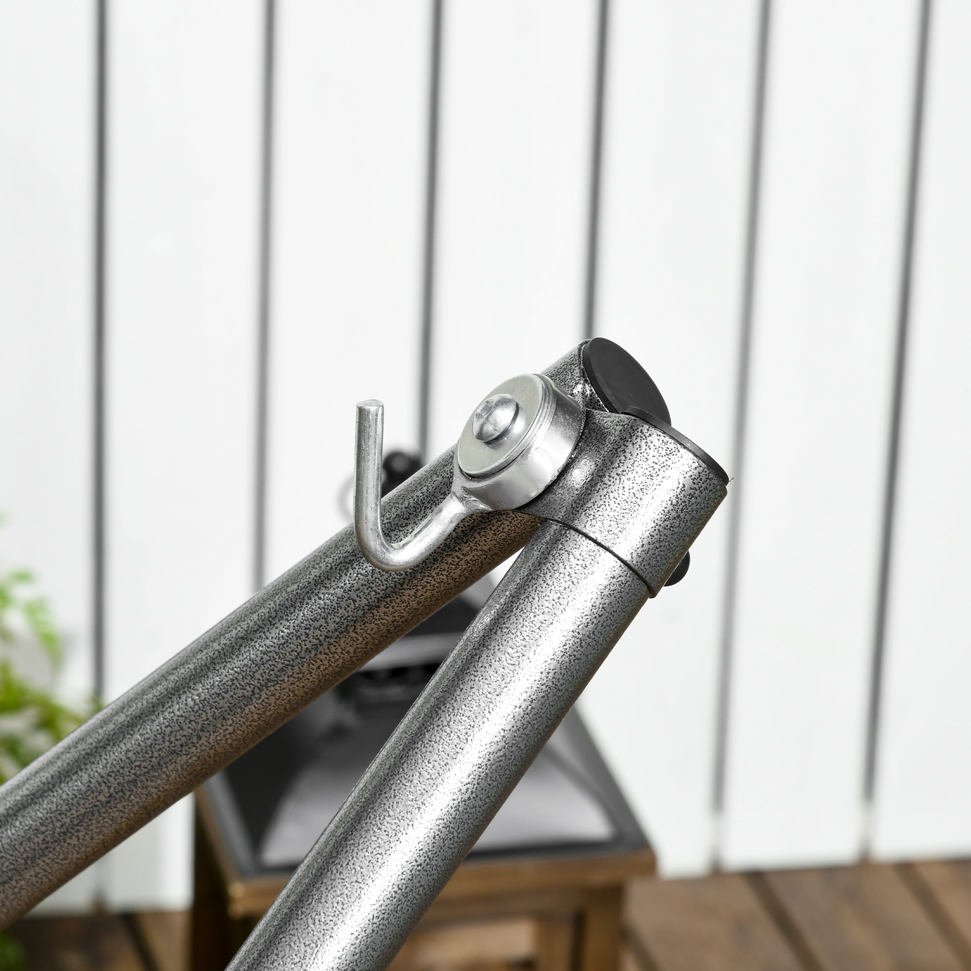 Hammock Stand for Hammock, Foldable 2-in-1 Hammock Stand, Clothes Rack for Patio, Garden, Yard, Supports up to 120kg, Steel, 290 x 92 x 88cm