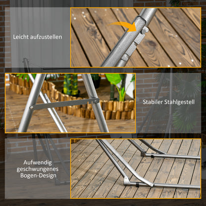 Hammock Stand for Hammock, Foldable 2-in-1 Hammock Stand, Clothes Rack for Patio, Garden, Yard, Supports up to 120kg, Steel, 290 x 92 x 88cm