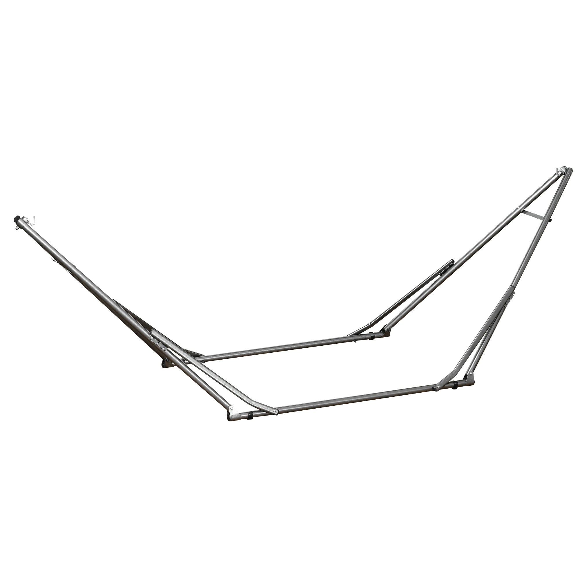 Hammock Stand for Hammock, Foldable 2-in-1 Hammock Stand, Clothes Rack for Patio, Garden, Yard, Supports up to 120kg, Steel, 290 x 92 x 88cm
