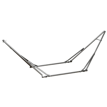 Hammock Stand for Hammock, Foldable 2-in-1 Hammock Stand, Clothes Rack for Patio, Garden, Yard, Supports up to 120kg, Steel, 290 x 92 x 88cm