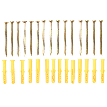 Cat Climbing Wall, 4-piece, Cat Climbing Wall, incl. 1 x Jump Tower, 3 x Scratching Posts, Climbing Wall Set, Scratching Post with Hammock, Wall Perch Cats, Cat Staircase, Sisal, Beige+Cream White