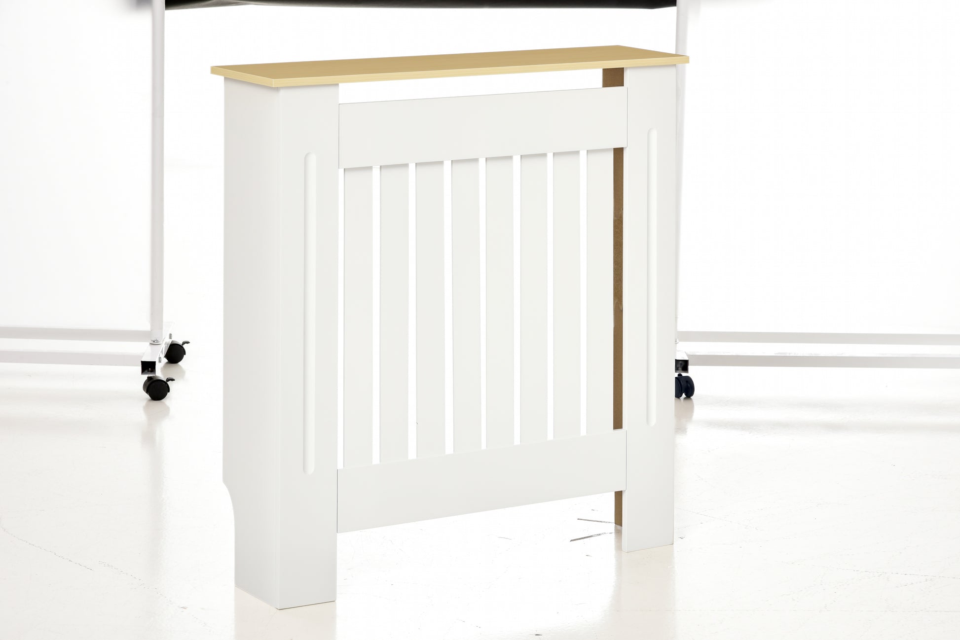 Radiator Cover 78x19x83 cm MDF Radiator Cover for Living Room Bedroom Hallway White