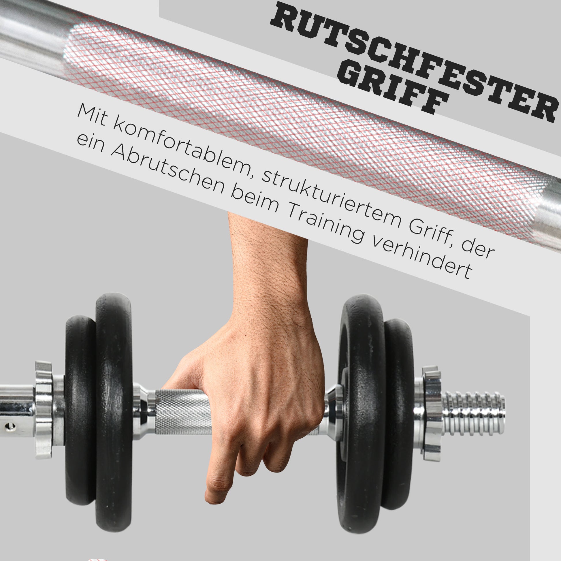 Dumbbell Set 2-Piece Adjustable Dumbbells and Barbells up to 20 KG Dumbbell Set Dumbbell with Connecting Rod Dumbbell Set for Home Strength Training Gym