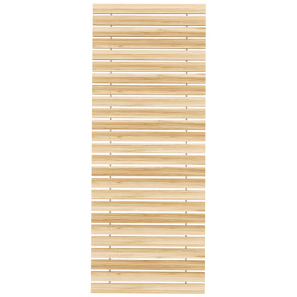 120 cm Garden Path, Roll-up Weatherproof Garden Step Decorative Wooden Step made of Fir Wood, for Garden, Balcony, Nature