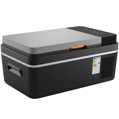 Compressor Cooler 20L -4°F to 68°F Portable Electric Fridge with App Control, LED Light, USB, Battery Protection, 12/24V DC & 100–240V AC for Car & Truck