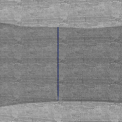 SPORTNOW Trampoline Safety Net for Ø244 cm Round Trampoline Outdoor Protective Net for 6 Straight Poles Blue