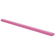 SPORTNOW 236 cm Folding Balance Beam, Portable Gymnastics Beam, Non-slip Balance Beam for Kids 3 Years and Up, Indoor & Outdoor, Light Red