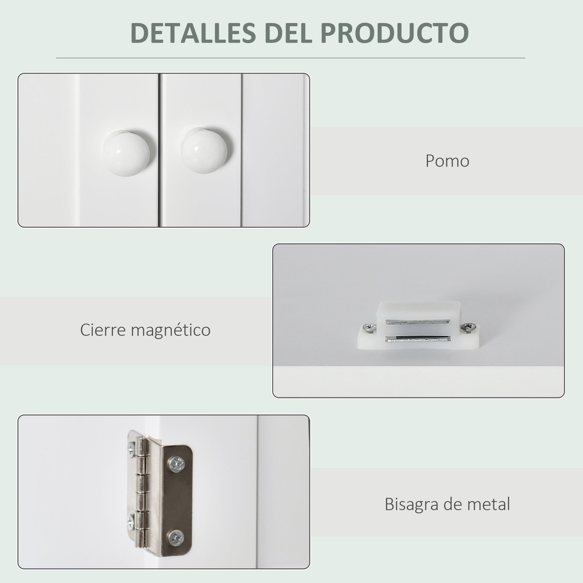 Bathroom Wall Cabinet with 2 Doors Adjustable Inner Shelf and Open Compartment Suspended Auxiliary Furniture Multi-Purpose for Kitchen 60x20x70.5 cm White