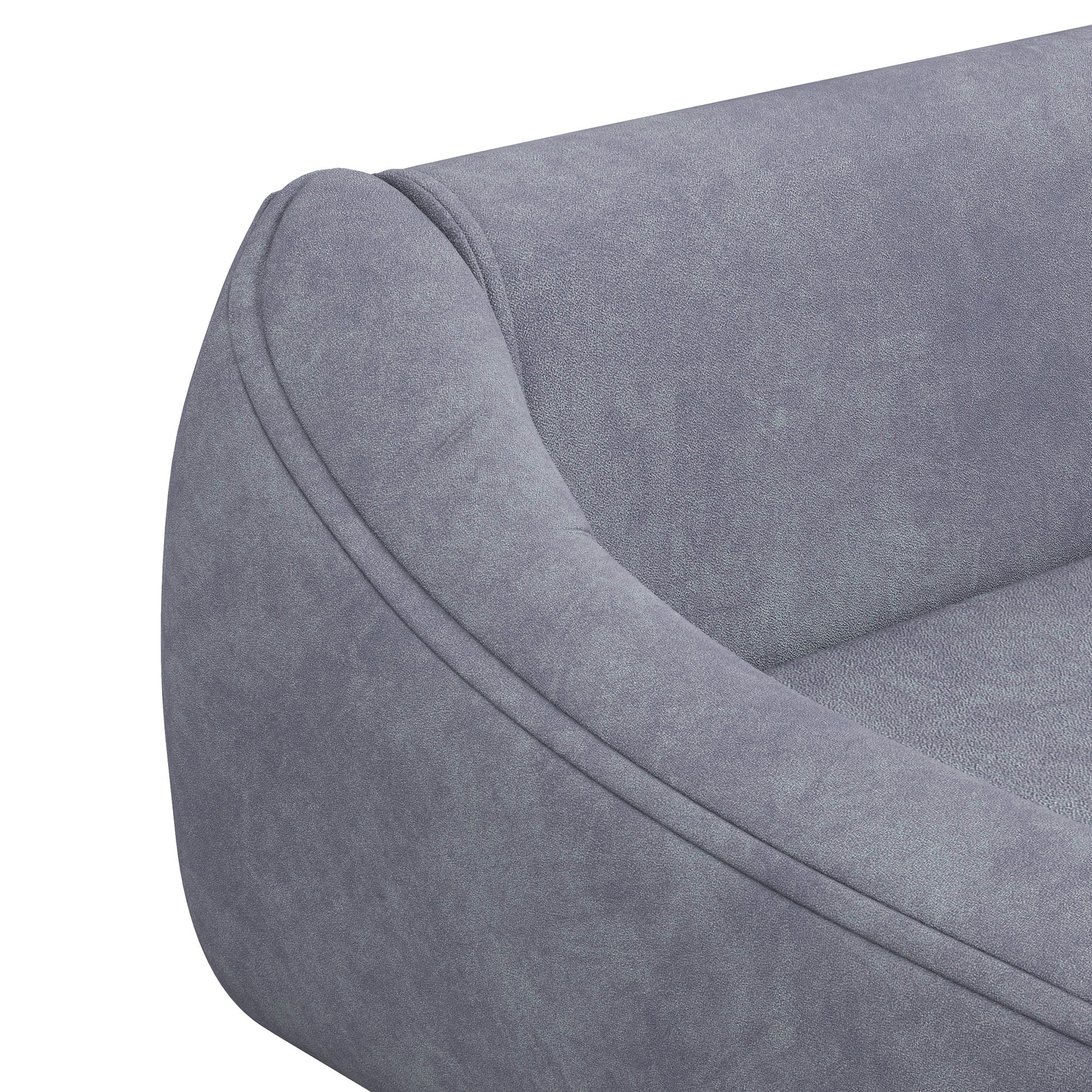 Dog Sofa Cat Sofa with Backrest, Pet Couch with Wooden Legs, Pet Sofa with Cushion, Dog Bed for Medium and Large Dogs, Velvet, Grey, 102 x 58.5 x 42.5 cm