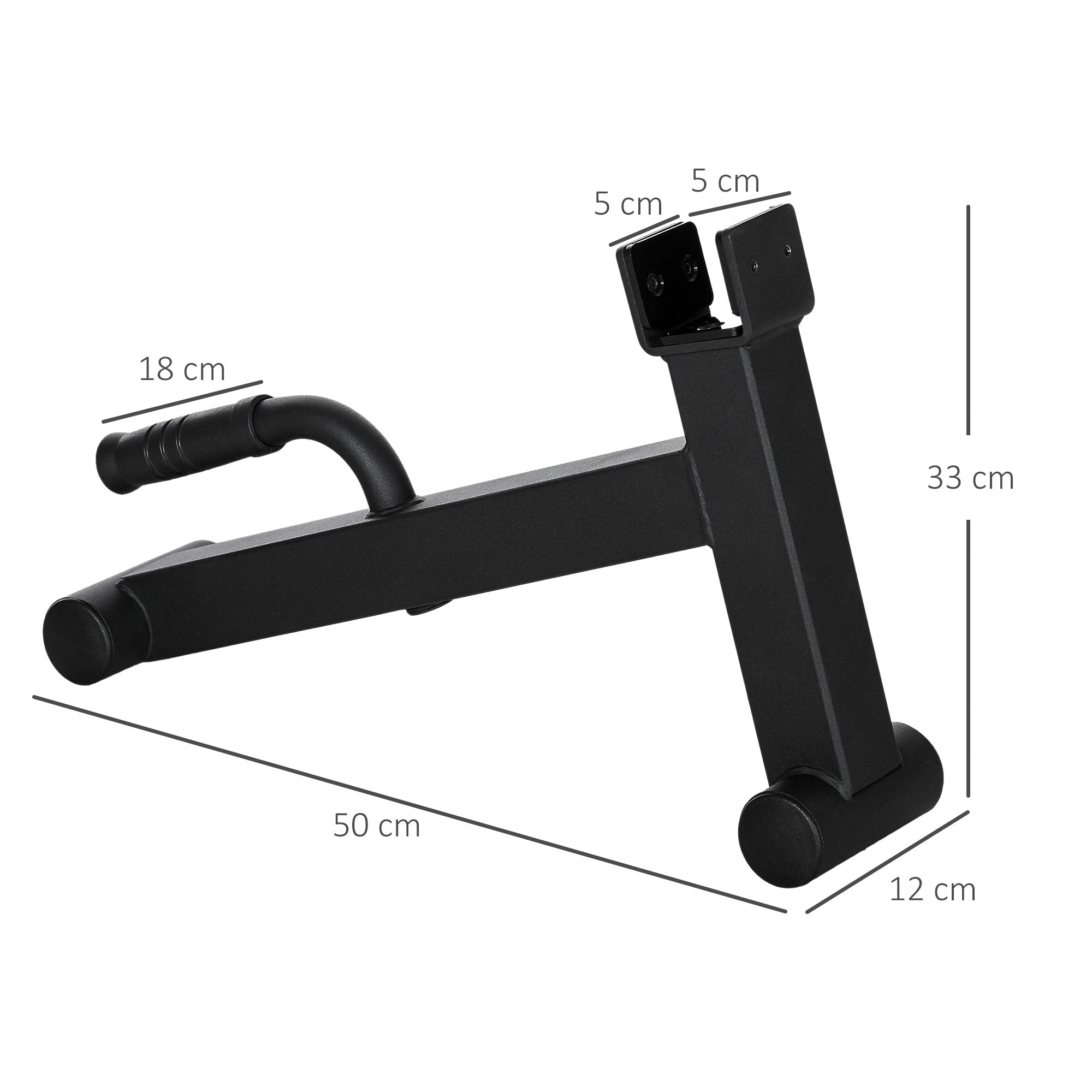 SPORTNOW Barbell Jack Deadlift Jack with Non-Slip Grip Deadlifting Barbell Jack Barbell Stand for Loading Barbell Weights Weightlifting Strength Training