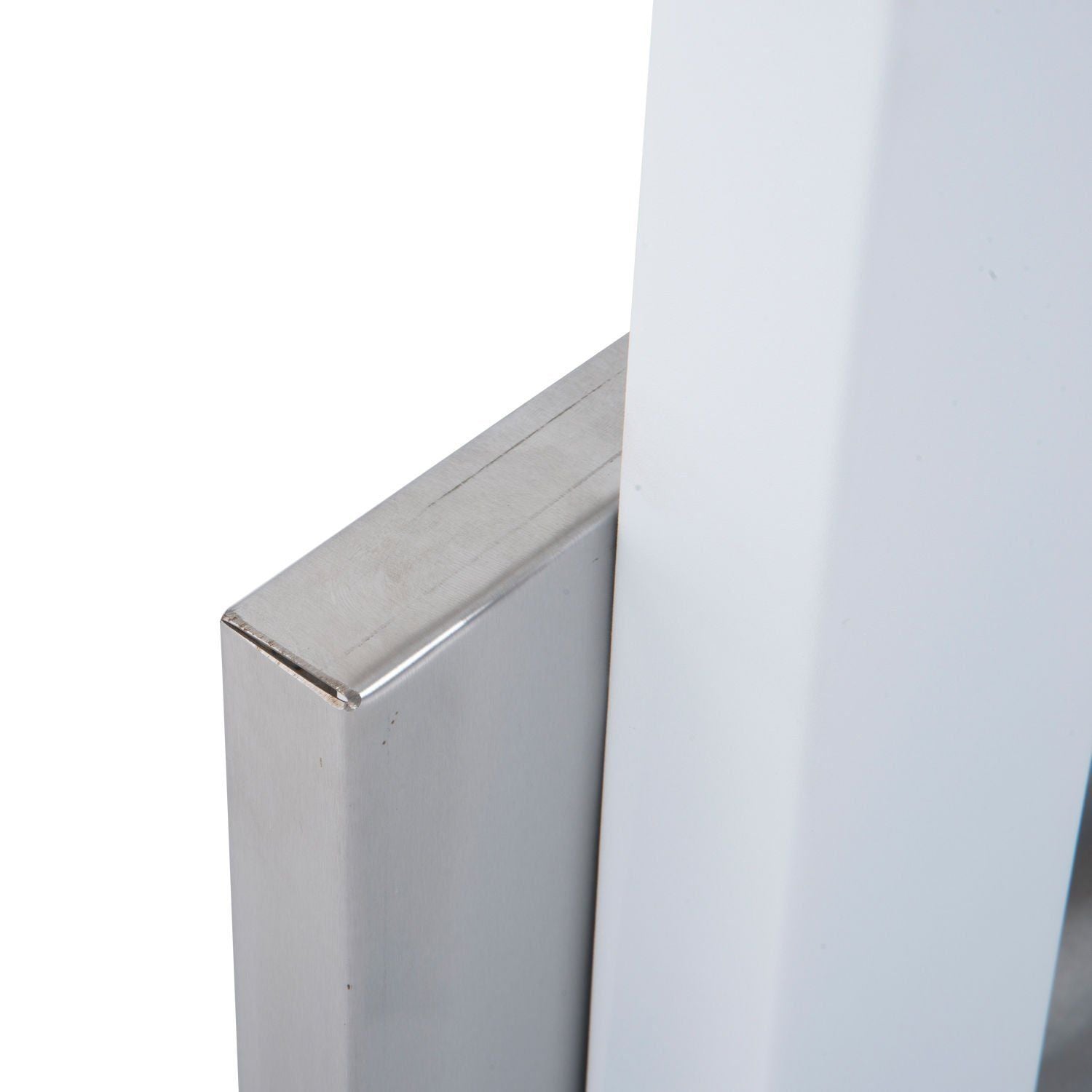 Bioethanol Fireplace Made of Stainless Steel with 1 Tank 0.9LT 75 x 22 x 63cm