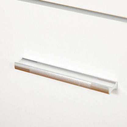 Printer Stand Multifunctional Office Cart with 3 Compartments 2 File Drawers Adjustable Shelf Wheels with 2 Brakes 80x40x72 cm White