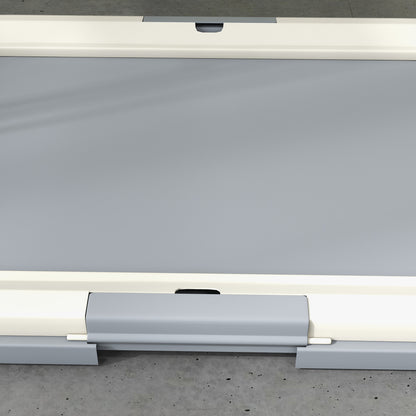 Dog Toilet Dog Potty with Tray for Puppy Training Indoors and Outdoors 63x48.5x6 cm Gray