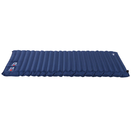 Air Mattress 2 Persons Self-Inflating Sleeping Mat Airbed with Built-in Pump Inflatable Mattress Guest Mattress Guest Bed Sleeping Pad for Camping Home Use 195 x 138 x 10 cm