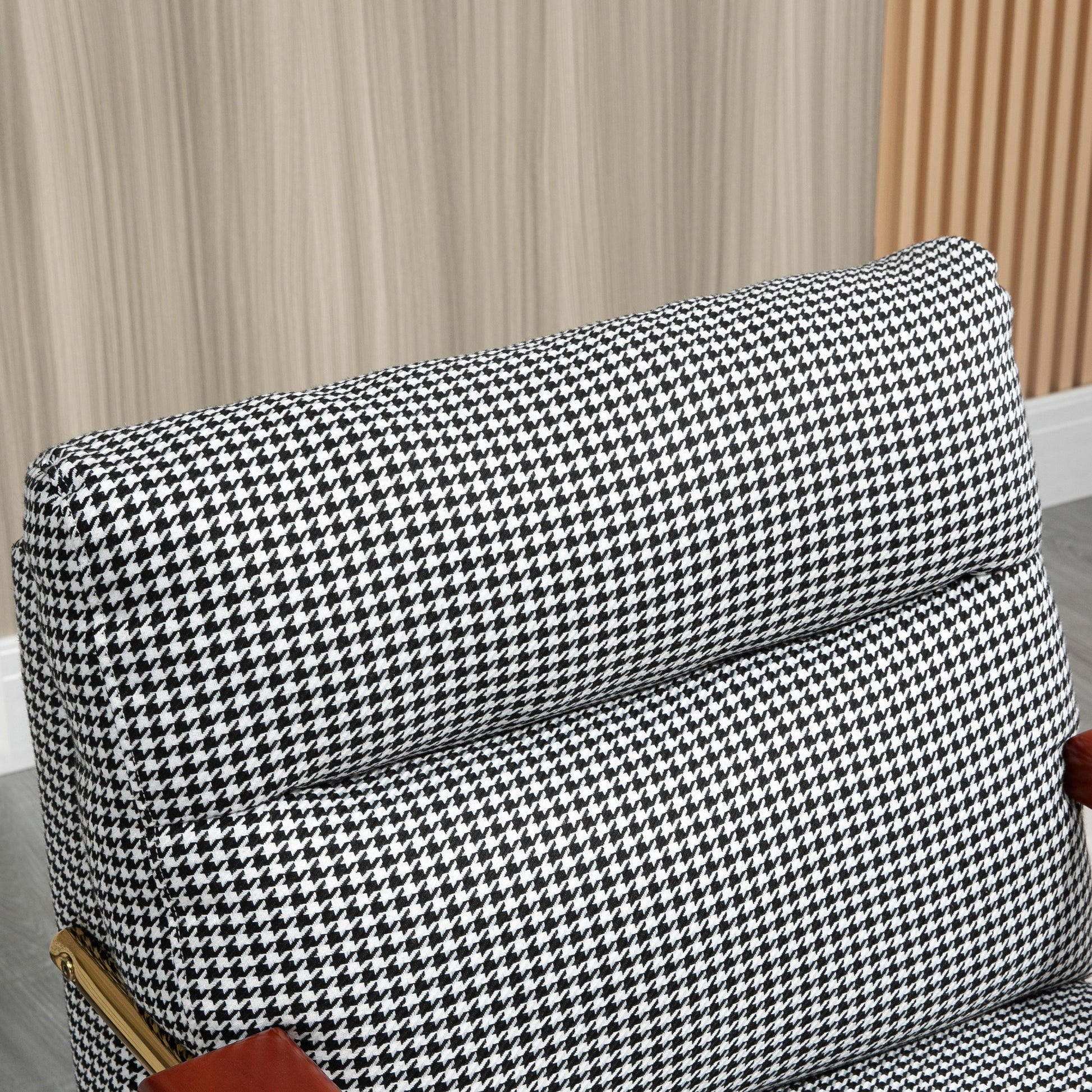 Wingback Chair, Upholstered Armchair with Linen Look, Accent Chair, Dining Chair with Steel Legs, Lounge Chair for Bedroom, Living Room, 72 x 81.5 x 87.5 cm