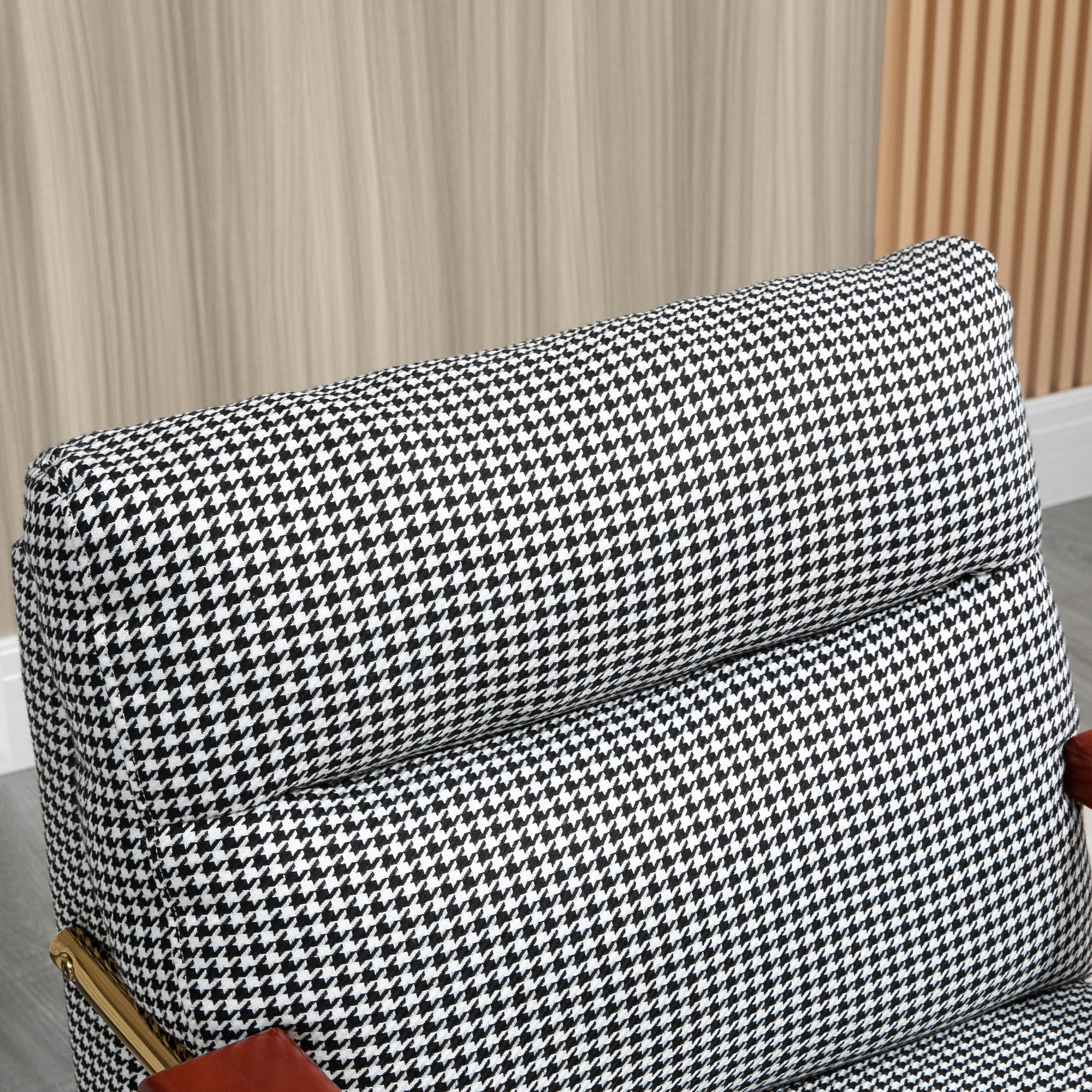 Wingback Chair, Upholstered Armchair with Linen Look, Accent Chair, Dining Chair with Steel Legs, Lounge Chair for Bedroom, Living Room, 72 x 81.5 x 87.5 cm