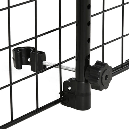 Dog Guard Car Universal Auto Safety Grid for Dogs with Continuously Adjustable Width, Partition for Trunk Dog Car Grid Dog Safety Grid 91-152 x 30 cm