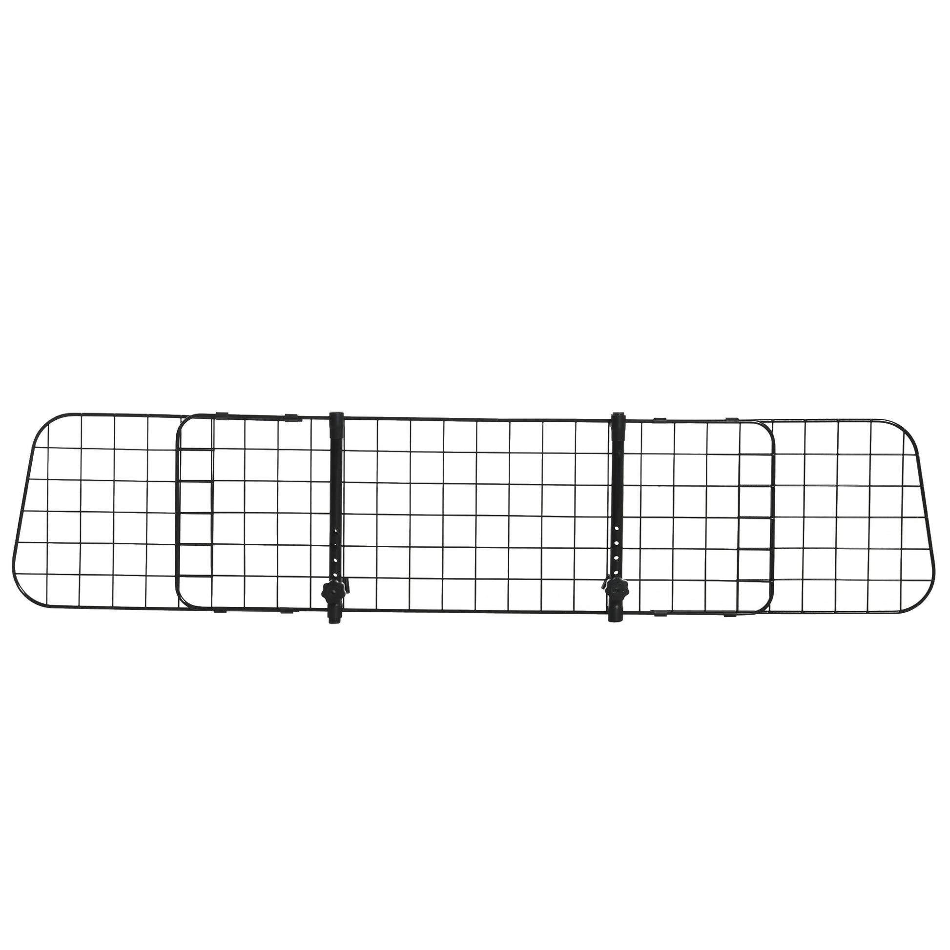 Dog Guard Car Universal Auto Safety Grid for Dogs with Continuously Adjustable Width, Partition for Trunk Dog Car Grid Dog Safety Grid 91-152 x 30 cm