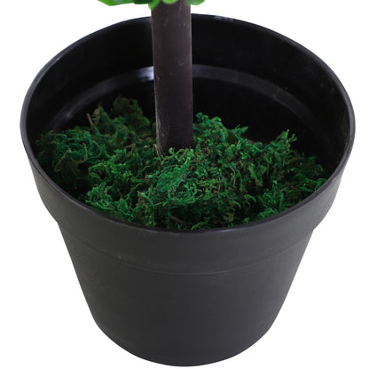 Artificial Boxwood Topiary with 3 Balls Ø 30 x 112H cm Green