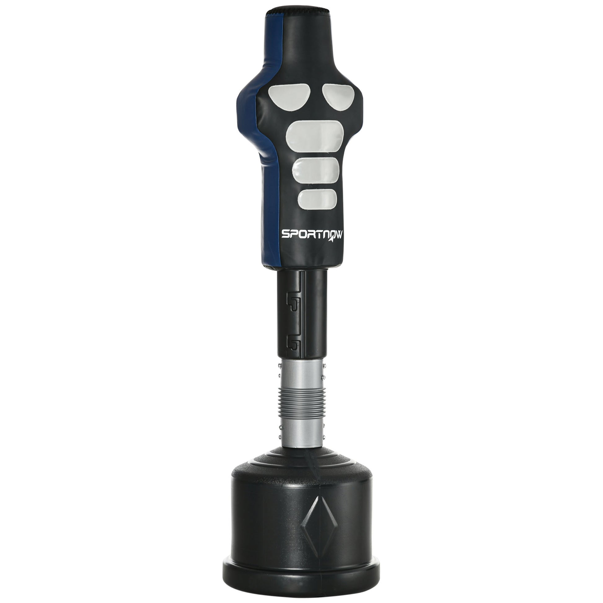 SPORTNOW Standing Punching Bag, 178-207cm Adjustable Height Freestanding Punching Bag with HDPE Base, Boxing Dummy for Kids, Adults, Home Training