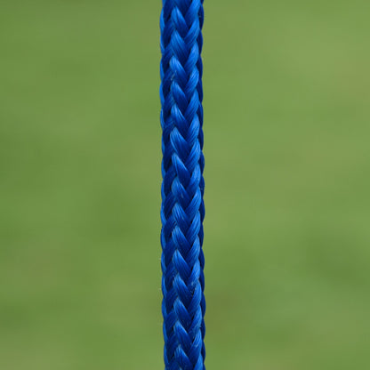 Swing Frame Outdoor Swing Set with 2 Swings, Seesaw, Children's Swing with Metal Frame, Adjustable Rope Garden Swing for Kids, Green