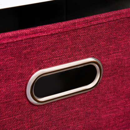 Corner Storage Unit Children's Furniture 9 Compartments 3 Non-Woven Fabric Drawers White MDF