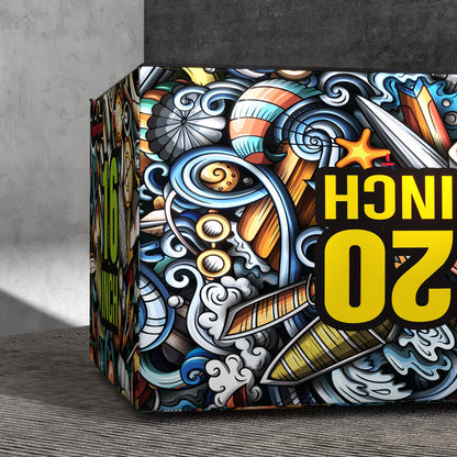 SPORTNOW 3 in 1 Plastic Plyo Box, Plyometric Platform for Jump Training, Plyometric Box for Exercise at Home, Gym, and Outdoors, 61x51x41cm, Multicolor