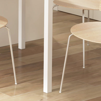 Extendable Dining Table Kitchen Table Dining Table for 6 People, Dining Room Table for Dining Room, Kitchen, Steel, Brown, 110-160 x 70 x 76 cm