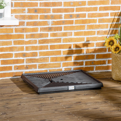 Dog Toilet with Grass 63 x 51 cm Dog Potty Training Pad with Removable Drawer, Puppy Toilet for Small Dogs Big Dogs Older