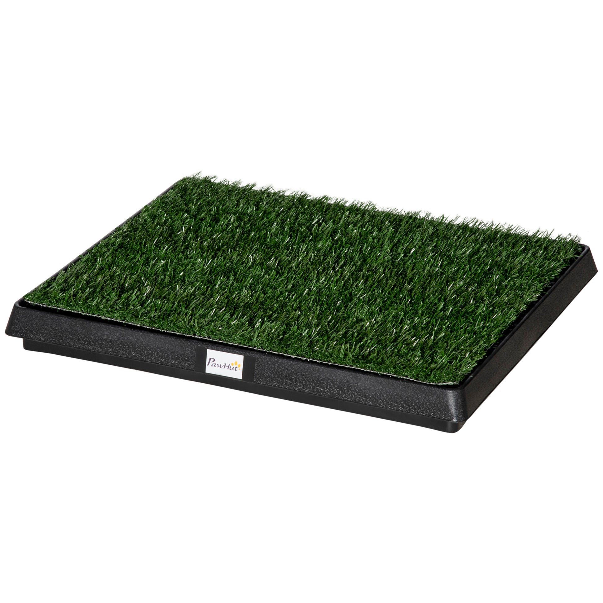 Dog Toilet with Grass 63 x 51 cm Dog Potty Training Pad with Removable Drawer, Puppy Toilet for Small Dogs Big Dogs Older