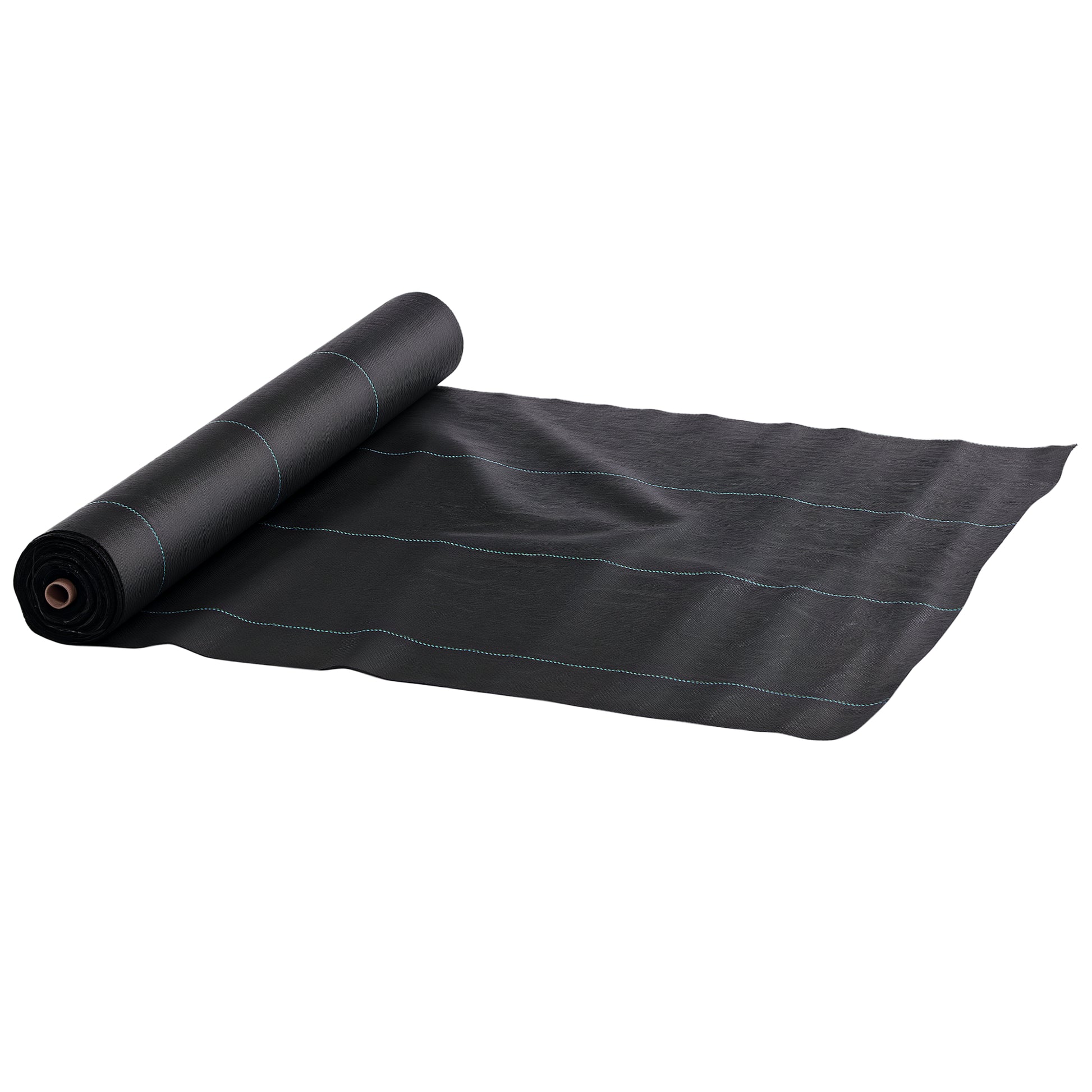 Weed Control Fabric Weed Barrier 2x100 m Geotextile Fabric 60 g/m² for Weed and Garden Weed Control Black Weed Barrier Roll