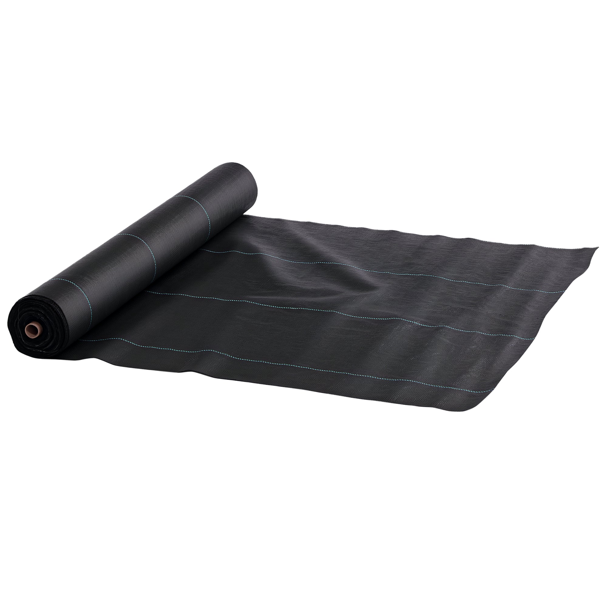 Weed Control Fabric Weed Barrier 2x100 m Geotextile Fabric 60 g/m² for Weed and Garden Weed Control Black Weed Barrier Roll