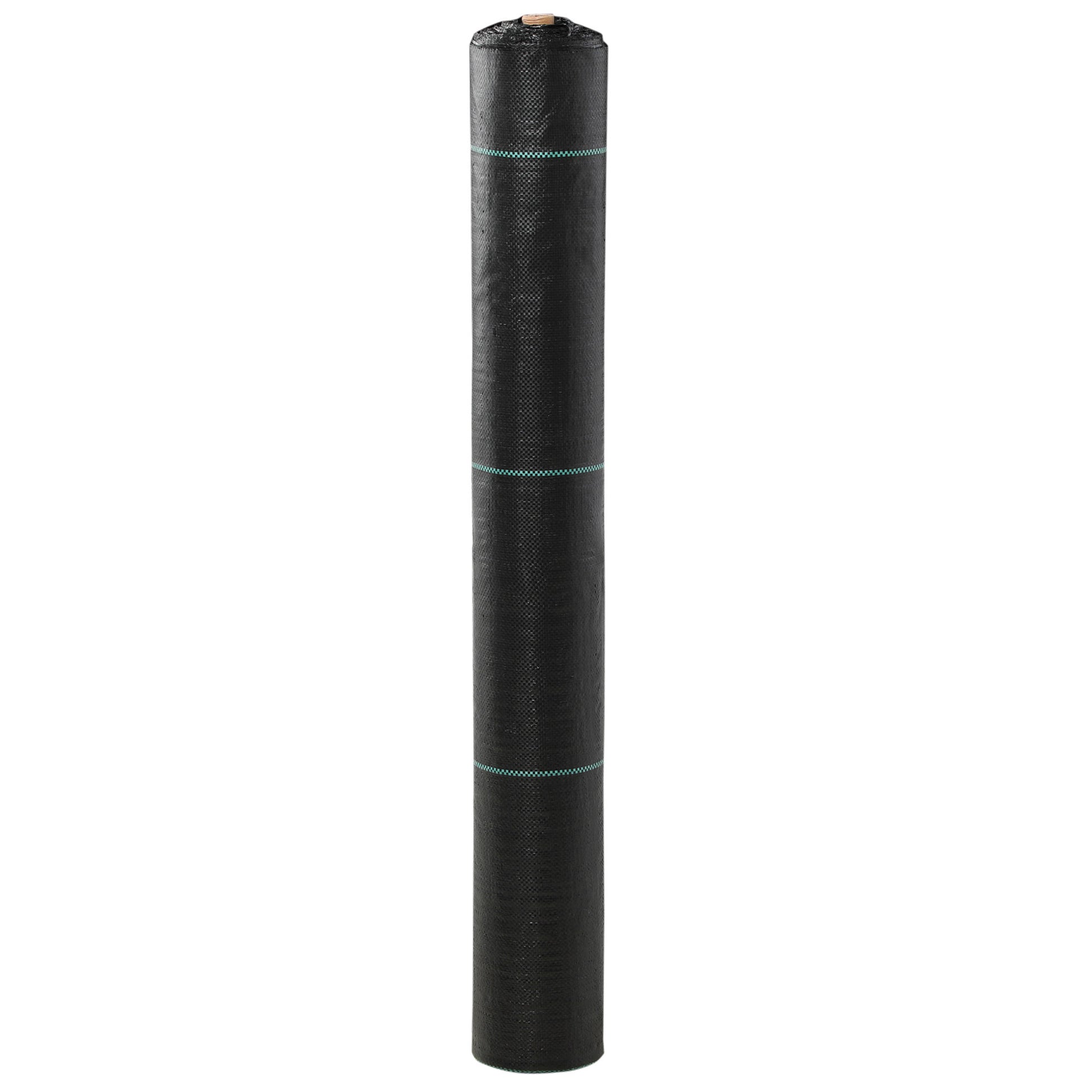 Weed Control Fabric Weed Barrier 2x100 m Geotextile Fabric 60 g/m² for Weed and Garden Weed Control Black Weed Barrier Roll
