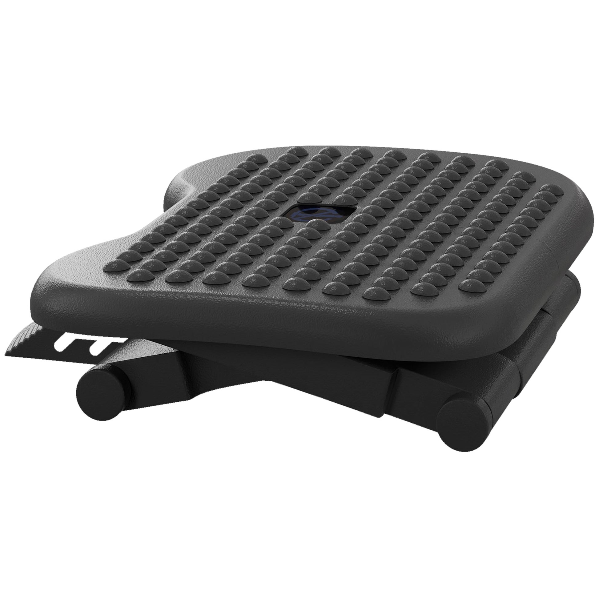 Desk Footrest, Ergonomic Footrest, Adjustable 30° Angle, 3-Position Height Adjustment, for Office and Home, Black
