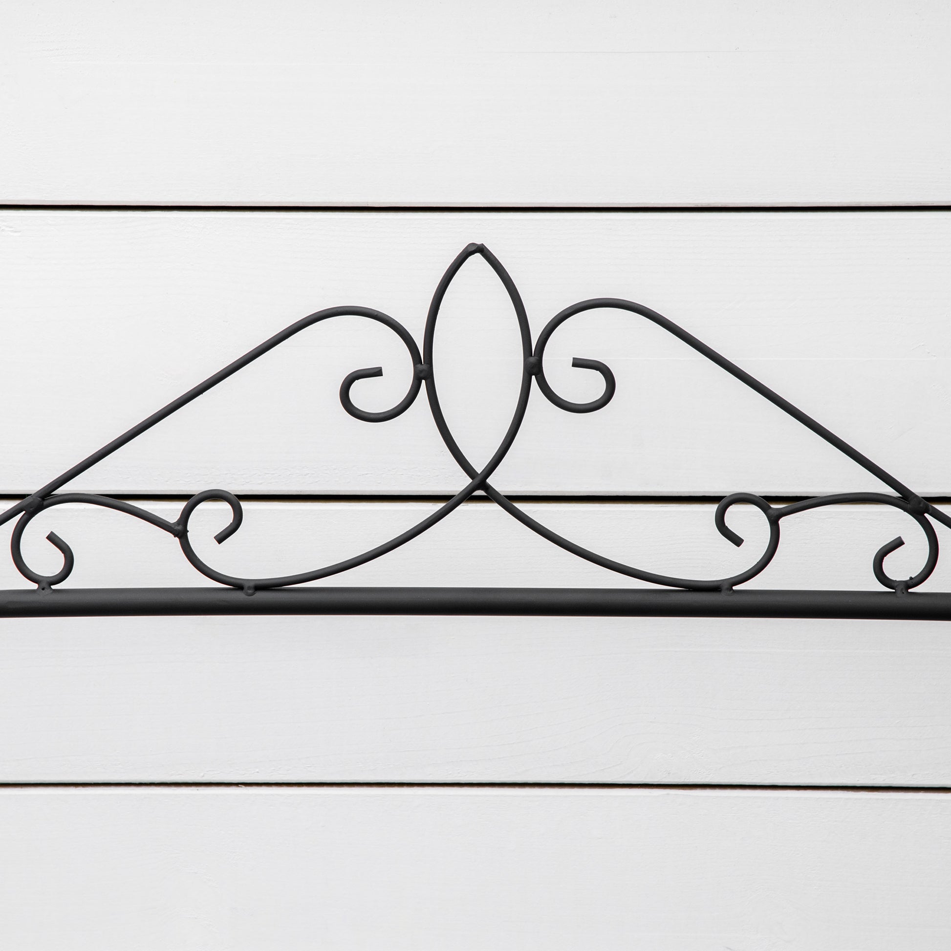 Metal Flower Stand 3 Tiers Plant Stand Plant Stand Ladder Shelf Flower Stand Indoor Outdoor Black 60.5 x 59.5 x 95.5 cm