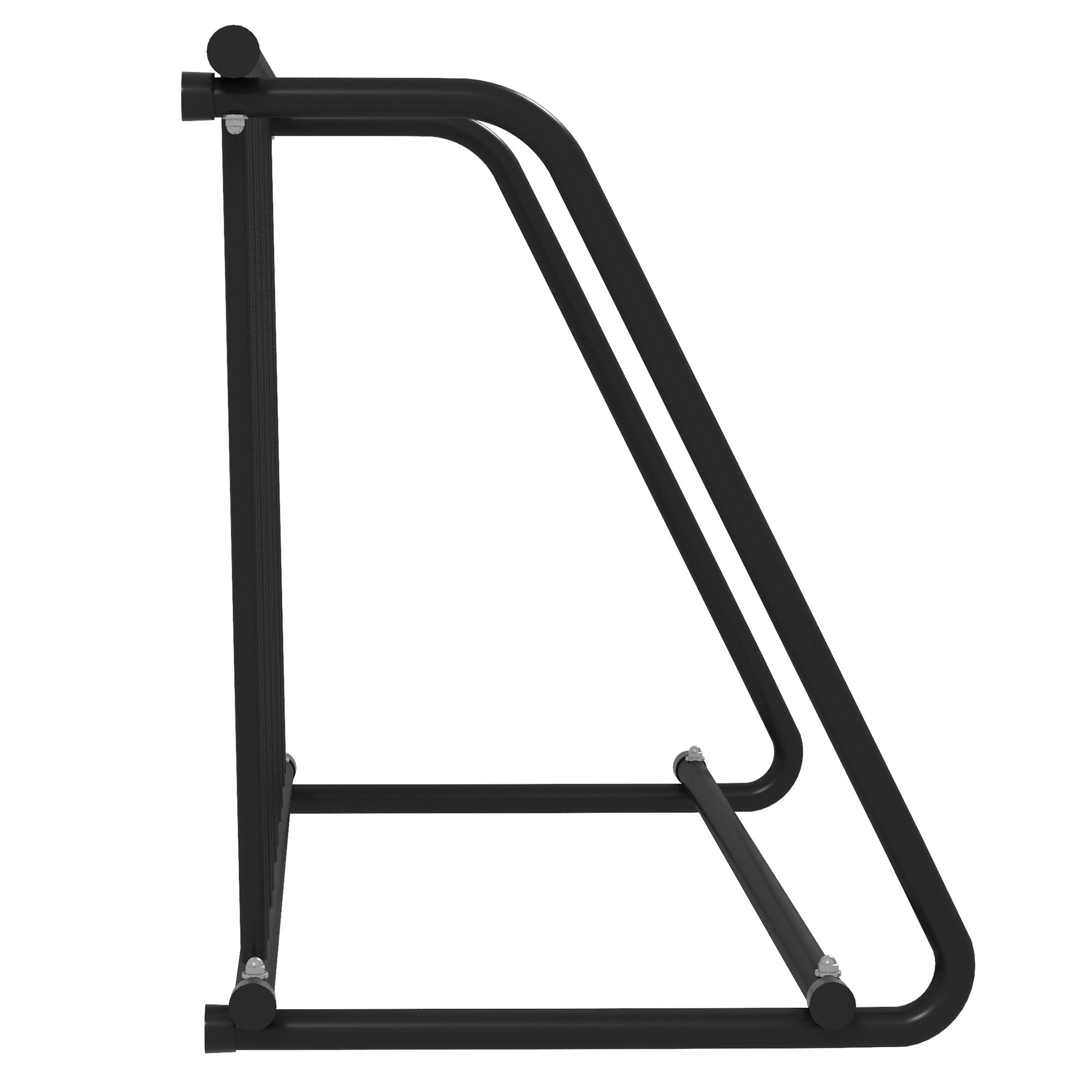 Bike Stand Multiple Rack Stand for Bike, Weatherproof up to 3 Bikes Steel 114 x 58 x 75 cm, Black