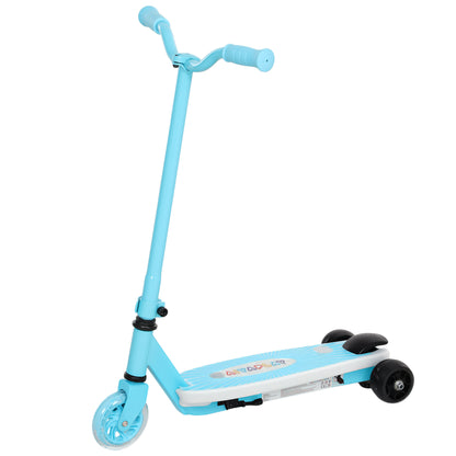 Electric Scooter for Kids 4-7 Years Old Electric Scooter Max. 6 km/h 80 W Motor Maximum Autonomy 8 km Children's Electric Scooter with LED Lights Rear Brake Blue