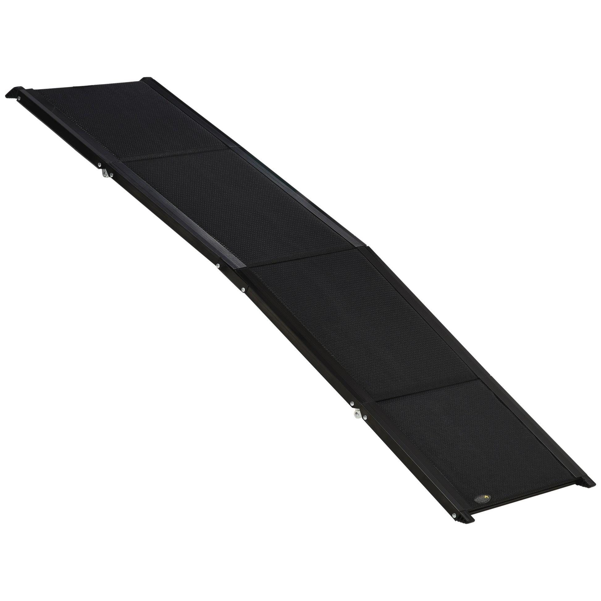 Pet Ramp Dog Ramp Foldable Car Ramp, Aluminum Pet Entrance Aid for Cars, Trucks, and SUVs, Up to 40 kg, 158 x 43.5 cm