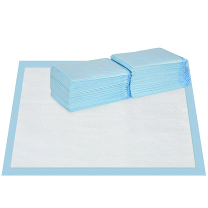 Dog Pads 80 Unit 60x60 cm Pet Training Pads 6-Layer Design with Quick-Dry Leak-Proof Surface Blue