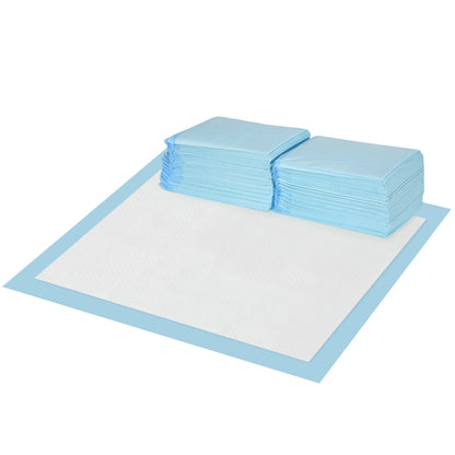 Dog Pads 80 Unit 60x60 cm Pet Training Pads 6-Layer Design with Quick-Dry Leak-Proof Surface Blue