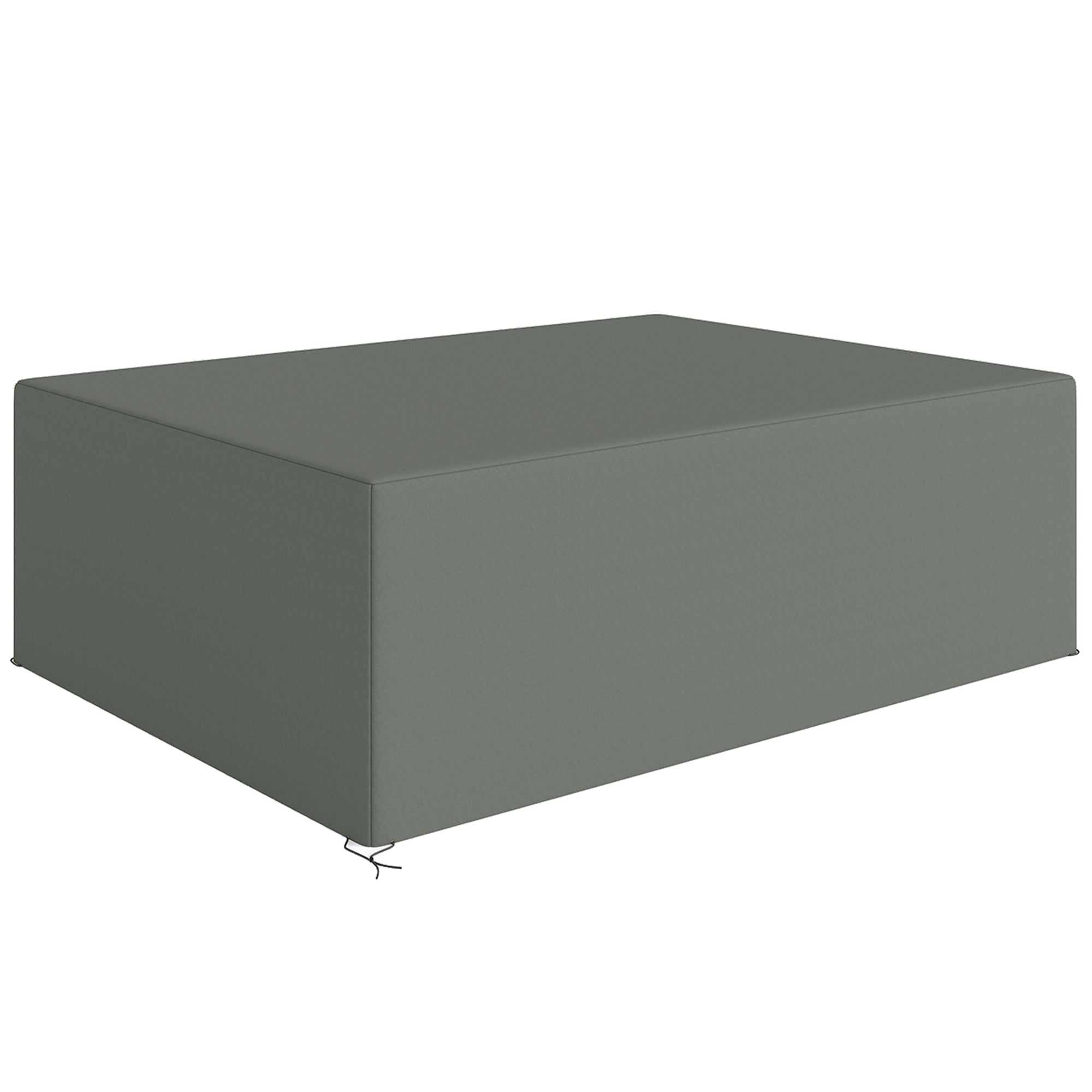 Garden Furniture Cover — Waterproof, Windproof & UV-Resistant 600D Oxford Fabric for Outdoor Table & Chairs, Gray