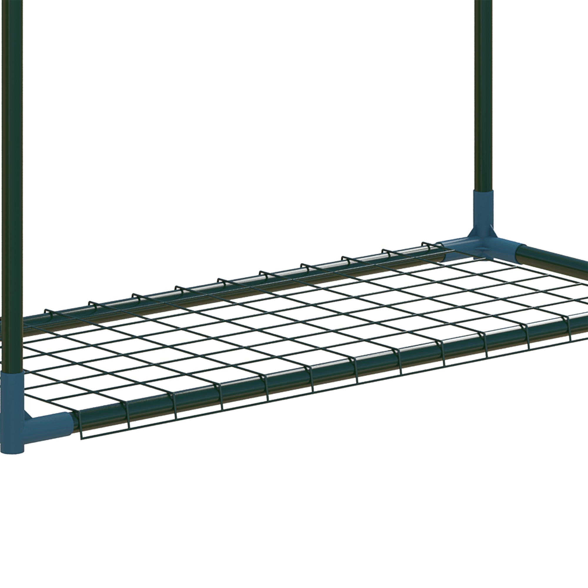 Plant Rack 2-Pack, Plant Stand with 4 Tiers, Flower Stand, Flower Shelf for Balcony, Garden, Greenhouse, Steel, Green, 70 x 27 x 110 cm