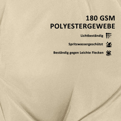 Pallet Cushions 2-Piece Set Water-Resistant Seat Cushion Pallet Pads with Tufted Design Back Support Outdoor Cushions Pallet Pads for Euro Pallets Pallet Sofa 120 x 77 x 10 cm Beige