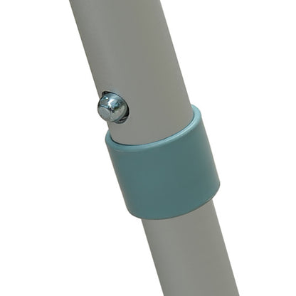 Folding Camping Table Convertible into Suitcase Adjustable Height for Picnic 120x60x54-70 cm with Aluminum Frame